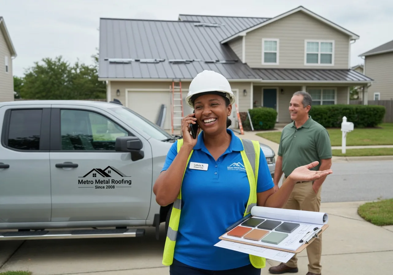 Storm Damage Metal Roof Repair in Wall Lake, IA
